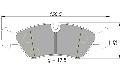 Garnitura Frana Disc 26.G 21201