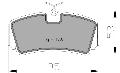 Garnitura Frana Disc 26.G 21.055