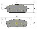 Set Garnituri Frana Disc - dacia, renault